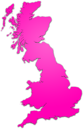 Map of the UK